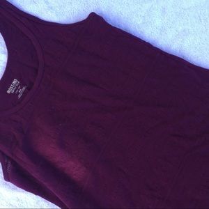 Violet MOSSIMO patterned tank